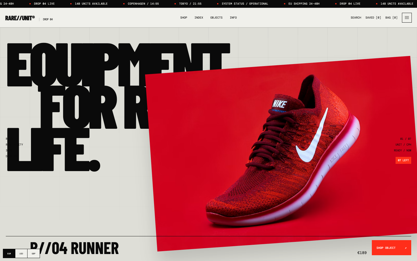 RARE//UNIT® product preview